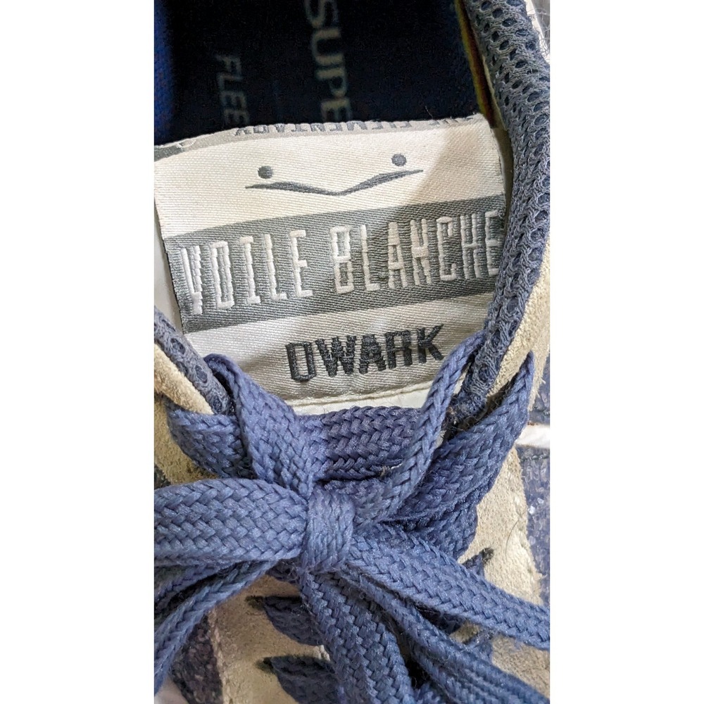 Voile Blanche Qwark Designer Shoes Italy Bedazzle Suede Sneakers Women 37 US 6.5 - Picture 5 of 16